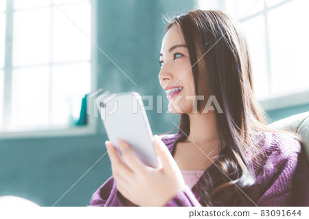 智能手機和女人 智能手機和女人 83091644