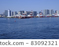 Tokyo Harbor Shinagawa Pier 83092321