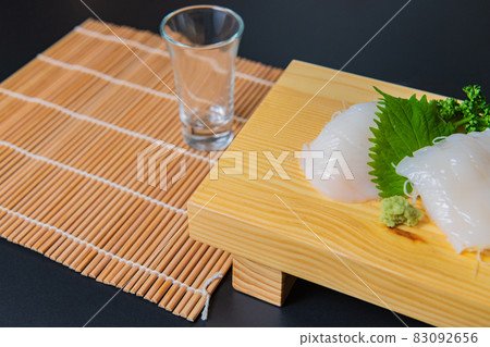 魷魚刺身日本料理圖片素材 魷魚刺身日本料理圖片素材 83092656
