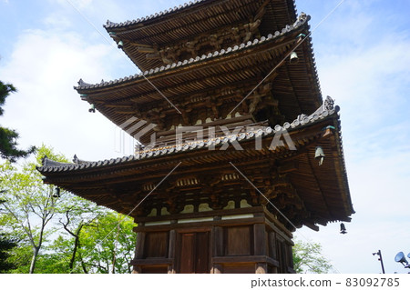 Japanese Garden Former Tomyoji Triple Pagoda Japanese Garden Former Tomyoji Triple Pagoda 83092785