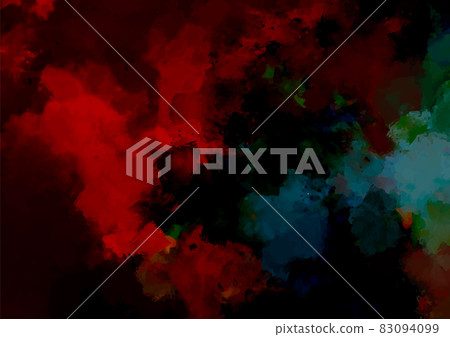 Red fantastic blood watercolor texture background Red fantastic blood watercolor texture background 83094099