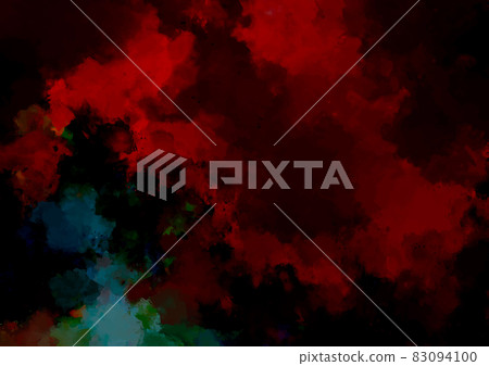 Red fantastic blood watercolor texture background Red fantastic blood watercolor texture background 83094100