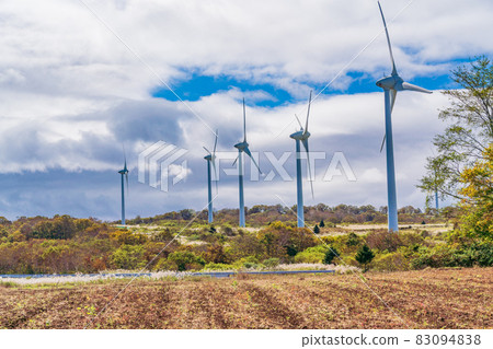 (福島縣)秋季郡山布引高原風電場 (福島縣)秋季郡山布引高原風電場 83094838