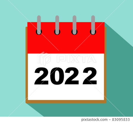 Calendar for 2022 vector illustration 83095833