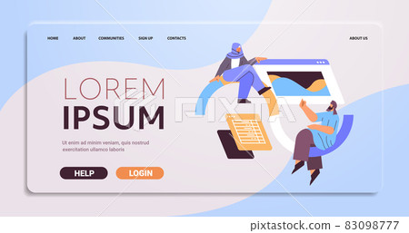 arab developers creating website ui interface web application development program software optimization arab developers creating website ui interface web application development program software optimization 83098777