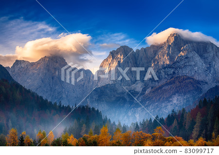 Triglav mountain peak at sunrise Triglav mountain peak at sunrise 83099717