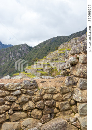 Archaeological remains of Machu Picchu located in the mountains of Cusco. Archaeological remains of Machu Picchu located in the mountains of Cusco. 83099993