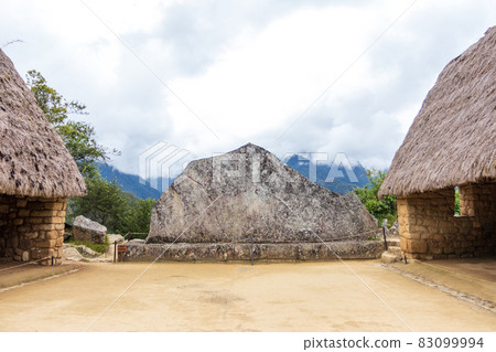 Archaeological remains of Machu Picchu located in the mountains of Cusco. Archaeological remains of Machu Picchu located in the mountains of Cusco. 83099994