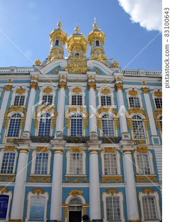 Golden dome of Russia, St. Petersburg, Catherine Palace, chapel Golden dome of Russia, St. Petersburg, Catherine Palace, chapel 83100643