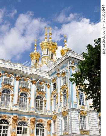 Golden dome of Russia, St. Petersburg, Catherine Palace, chapel Golden dome of Russia, St. Petersburg, Catherine Palace, chapel 83100644