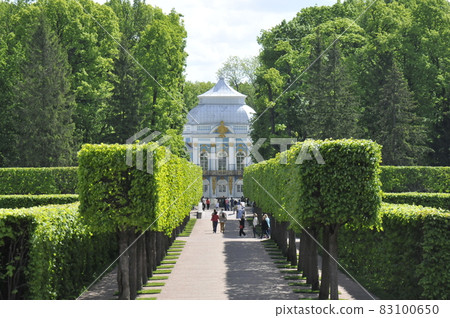 Russia, St. Petersburg, Catherine Palace, Ekaterina Park 83100650