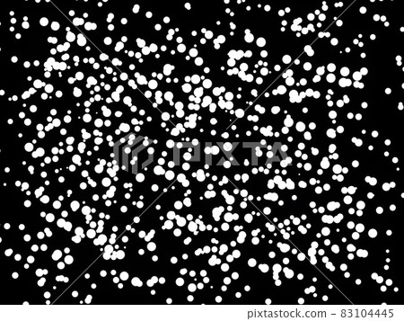 Black background texture in white large and small polka dots Black background texture in white large and small polka dots 83104445