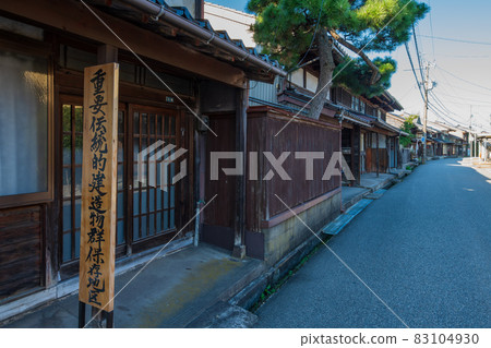 Townscape of Yoshihisa, Takaoka City, Toyama Prefecture 83104930
