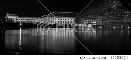 National Centre for the Performing Arts and National Peoples Congress in Beijing 83105064