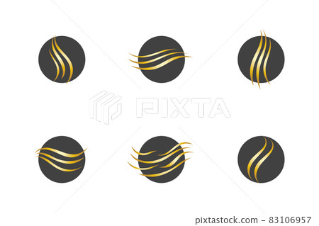 Hair wave icon vector illustration Hair wave icon vector illustration 83106957