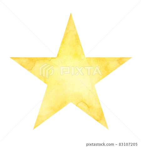 星星【手繪水彩】 星星【手繪水彩】 83107205