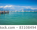 Panoramic view on lighthouse of lake Garda in Desenza del Gardo, 83108494