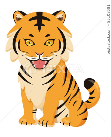 老虎插圖_真實的眼睛_張開 老虎插圖_真實的眼睛_張開 83108581