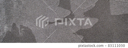 Concrete rough background. Street ceramic product. Ground stone table 83111030