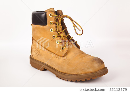 Greyder brown hiking shoes and a white background, Sturdy hiking boots 83112579