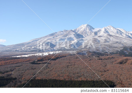 Mt. Myokoyama snow-covered 83115684