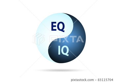 EQ and IQ skill concepts 83115704