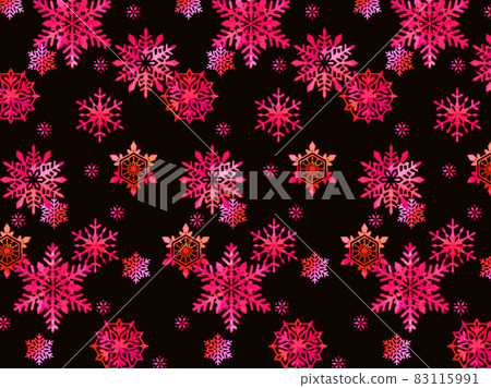 Snowflake pattern Snowflake pattern 83115991
