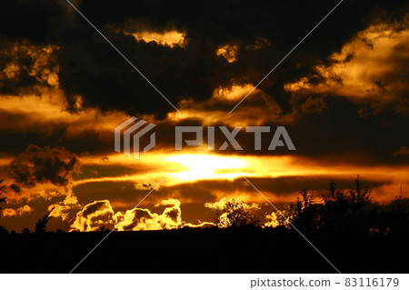 A sunset A sunset 83116179