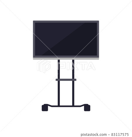 Illustration of a large TV stand Illustration of a large TV stand 83117575