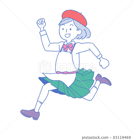 Running art school examinee 83119469