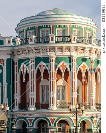 House Sevastyanov in Yekaterinburg, view from the front House Sevastyanov in Yekaterinburg, view from the front 83119952