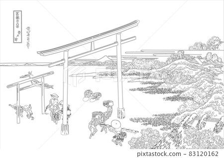 葛飾北齋形象登登標題行 葛飾北齋形象登登標題行 83120162