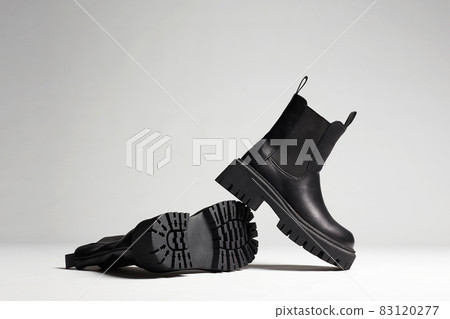 Trendy men's shoes. fashion still life. Chelsea Trendy men's shoes. fashion still life. Chelsea 83120277