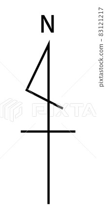 Direction symbol-24 83121217