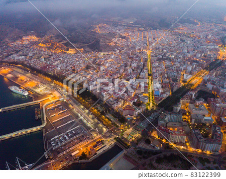 Almeria on cloudy evening Almeria on cloudy evening 83122399