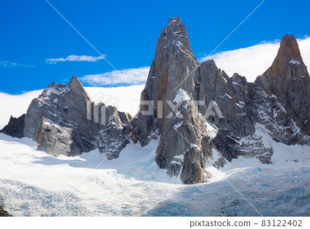 Glaciers and mountains Fitz Roy, Cerro Torre Glaciers and mountains Fitz Roy, Cerro Torre 83122402