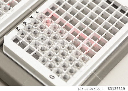 Medical test tubes in boxes Medical test tubes in boxes 83122819