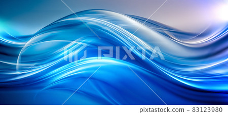 Bright Blue Background 83123980