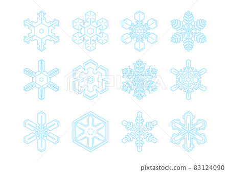 Crystal of snow Crystal of snow 83124090