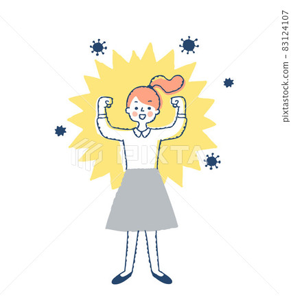 Women with improved immunity 83124107