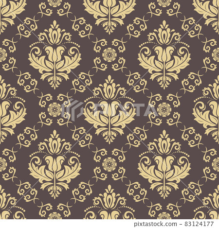 Classic Seamless Golden Pattern 83124177