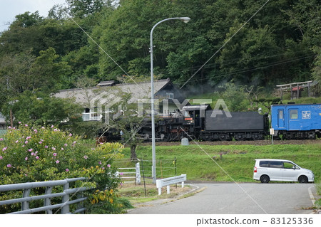 SL Ginga running on the JR Kamaishi Line Tono SL Ginga running on the JR Kamaishi Line Tono 83125336