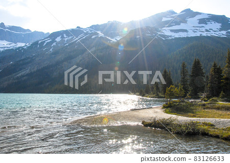 Spring Canadian Rockies Banff National Park Bow Lake (Canada) 83126633