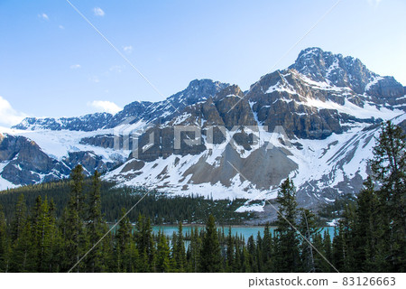 Spring Canadian Rockies Banff National Park Crowfoot Glacier (Canada) 83126663