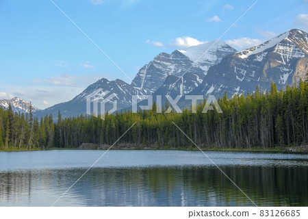 Spring Canadian Rockies Banff National Park Herbert Lake (Canada) 83126685