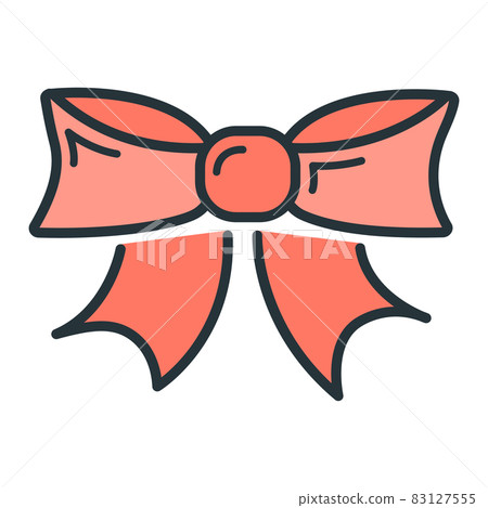 Concept happy new year, merry christmas decoration icon, cartoon xmas label holiday winter time flat vector illustration, isolated on white. Concept happy new year, merry christmas decoration icon, cartoon xmas label holiday winter time flat vector illustration, isolated on white. 83127555