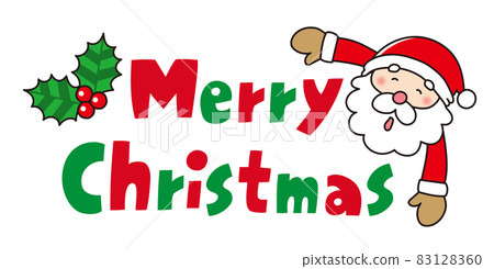 聖誕老人和聖誕快樂標題聖誕快樂 聖誕老人和聖誕快樂標題聖誕快樂 83128360