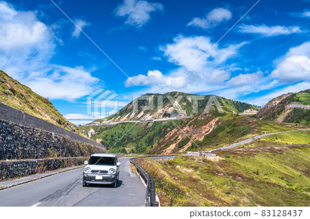 《Gunma Prefecture》 Shiga Kusatsu Road / Winding Road 83128437