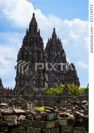 Prambanan temple near Yogyakarta on Java island - Indonesia 83128453