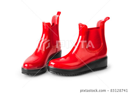 Red women boots 83128741